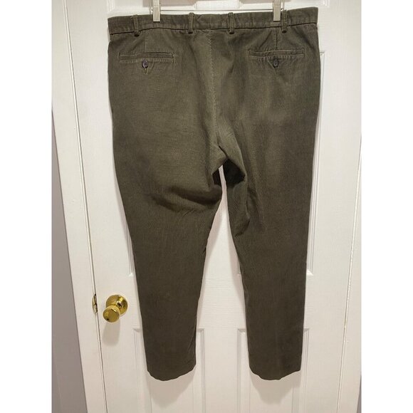 Lauren Ralph Lauren Olive Corduroy Pants Men's Size 36X30 - Picture 2 of 5